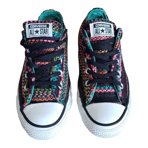 Converse All Star Parakeet OX Rainbow Boho Sneakers Low Top Women's Size 6 - Picture 5 of 11